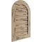Ekena Millwork Timberthane Pecky Cypress Round Top Faux Wood Non-Functional Gable Vent, Primed Tan, 28"W x 24"H GVURRT28X24DPCPR - alternate 4